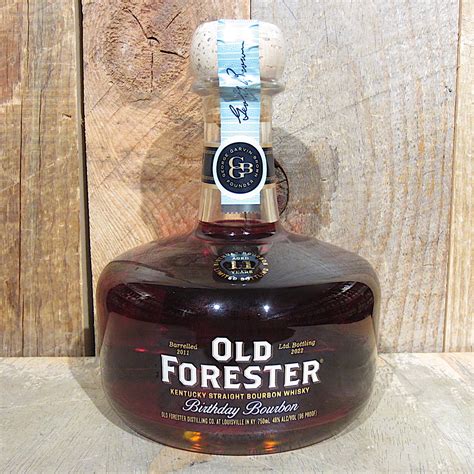 old forester 2022 birthday bourbon.